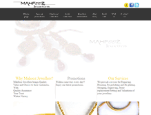 Tablet Screenshot of mahfoozjewellers.com